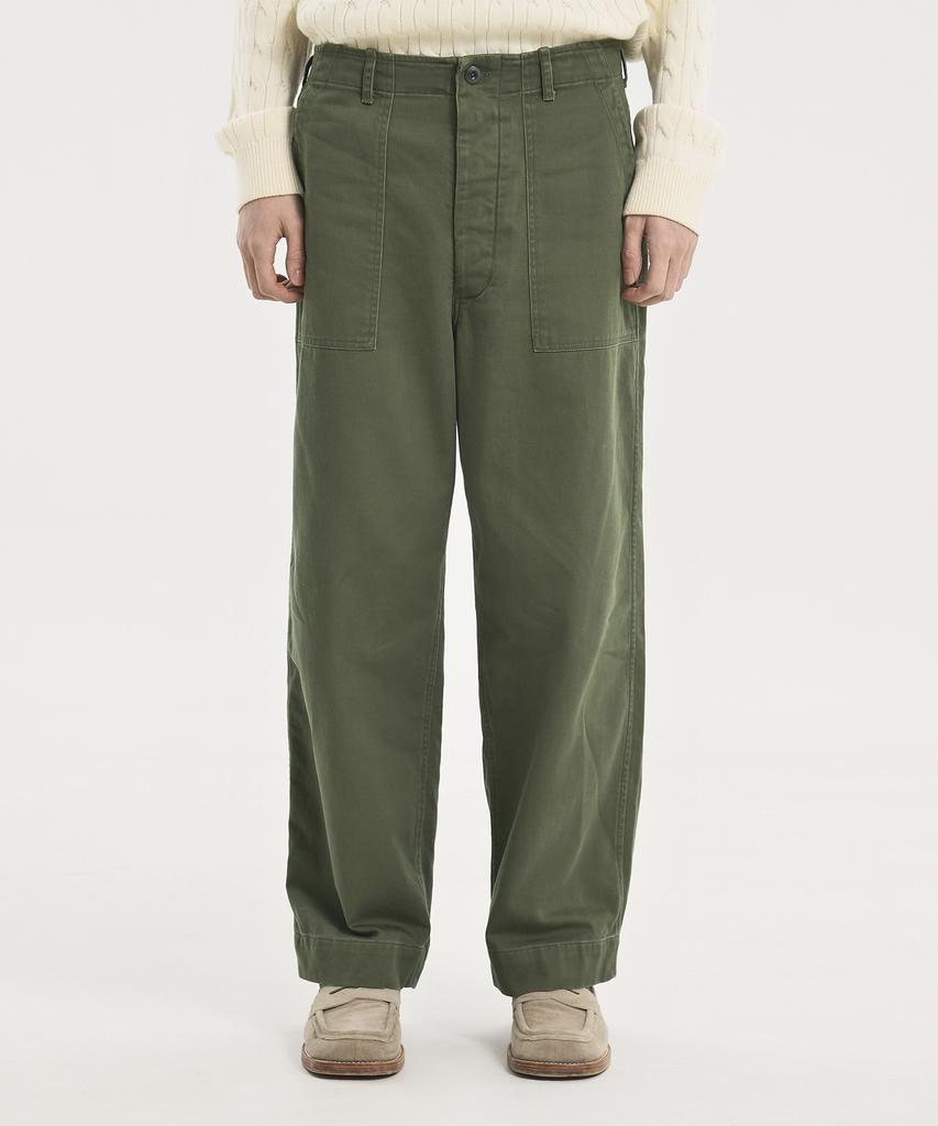 Beulaunyadeu 23Fw Fatigue Pants, Olive