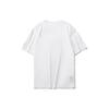 Li-Ning Logo Print Bequem Weich Lässig Locker Rundhals Pullover Kurzarm T-Shirt Herren Oberteile Weiß AHST735-2