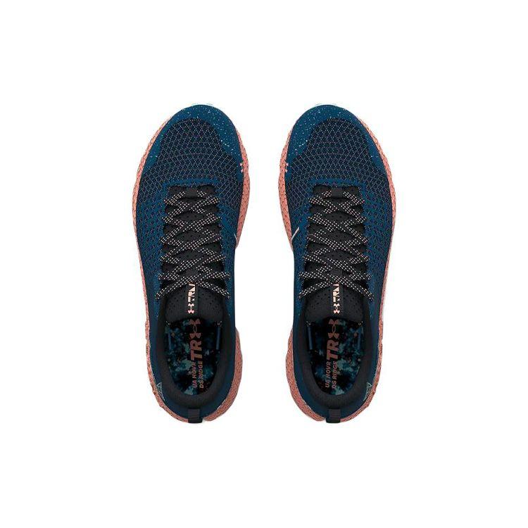 Under Armour HOVR Ridge Trek Petrol Blue Lunar Coral Unisex Sneakers 3026065-400