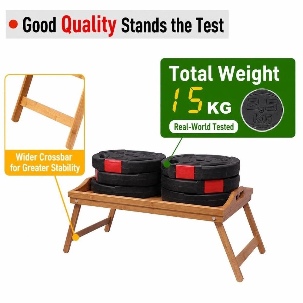Space Saving Bed Tray Table Portable Bed Table Tray Cozy Computer Desk Bedroom