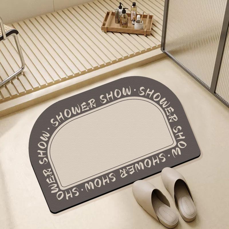 Bathroom Floor Mat Bathroom Non-slip Absorbent Toilet Strong Door Washroom Diatom Mud Quick Drying Mat Carpet Bathroom