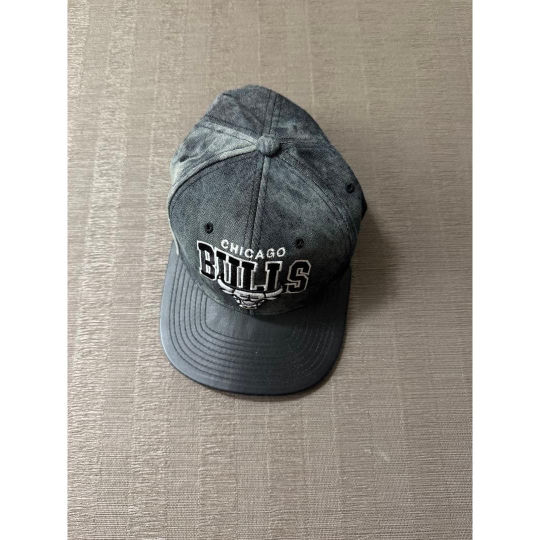 Used Chicago Bulls Black Cap Adjustable