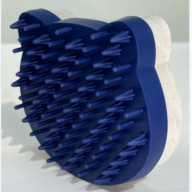 

Pet comb, cat hair removal, silicone comb, cat hair, dog hair, brush, massage comb, pet supplies серый
