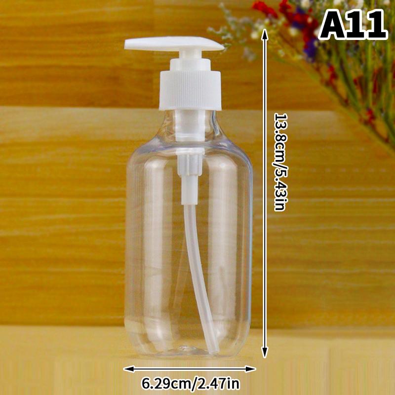 100/120/150/200/250/300ml Portable Vacuum Press Spray Bottle Refillable Shampoo Cosmetic Cream Liquid Lotion Dispenser for Trave