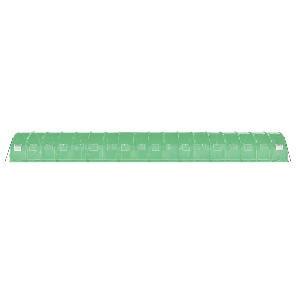 Vidaxl Szklarnia Ze Stalową Ramą, Zielona, 54 M², 18X3X2 M