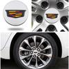 Dla Cadillac Escalade XT5 XT6 CT5 CT6 XTS CT4 66mm 4szt. Nakładki na środek koła samochodowego Akcesoria Emblemat opony samochodowej Stylizacja samochodu