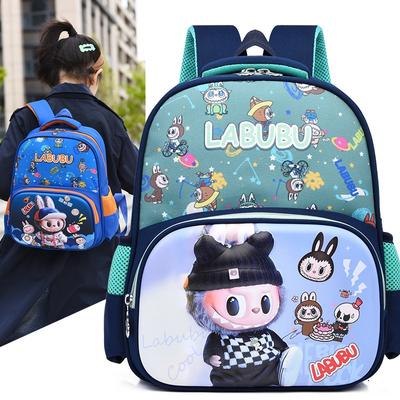 Nova mochila escolar infantil, lancheira de jardim de infância, mochila pequena fofa, mochila de fluxo infantil.