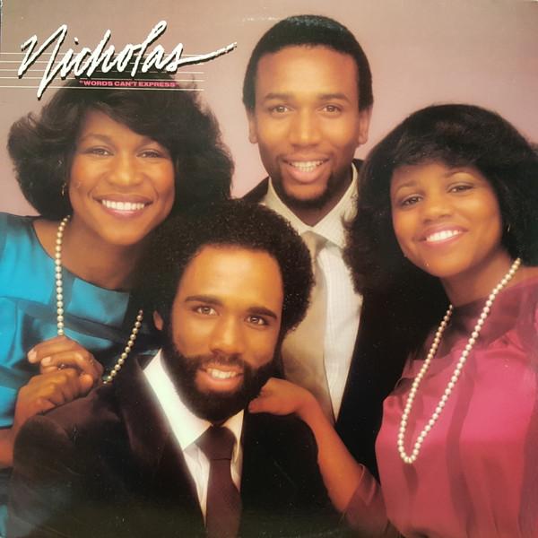 Виниловая пластинка NICHOLAS Words Cant Express MGN1002 Message 1983 US SoulFunk Б/у