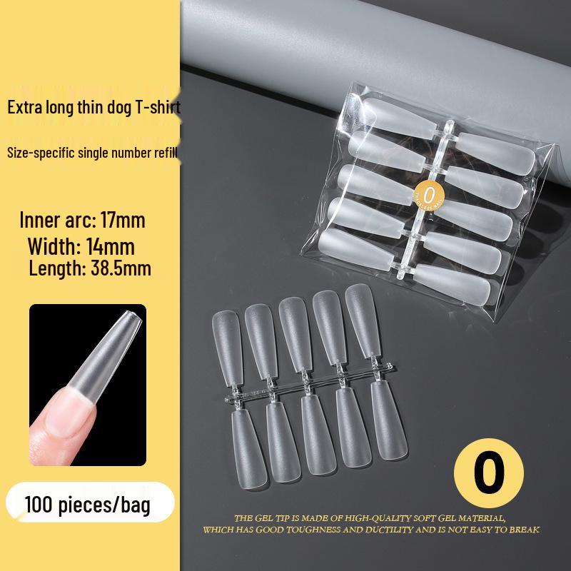 Jia Naisi Extra Long Wearable T-Shaped Manicure Nails