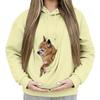 Women's Hoodie, Pet Bag, Sports Shirt, Pet Cat And Dog Pocket Holder, Top
