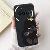 Para Funda Nothing Phone 3A A059 Lindo Dibujo Animado Panda Astronauta Silicona Suave Negro Mate Cubierta Para Nothing Phone3a Pro A059P Fundas