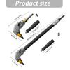 Efficient MultiFunctional Right Angles Drill Adapter Tool With Double Head Ergonomic Handle For Reduced Hand Fatigue