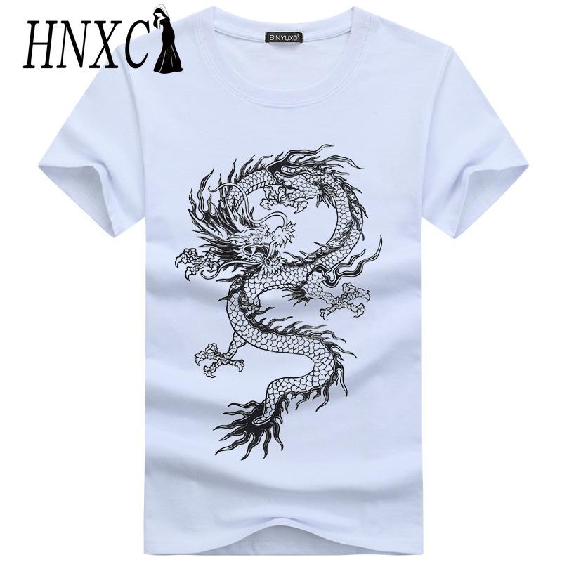 HNXC Tricou cu mânecă scurtă din bumbac Cămașă cu jumătate de mânecă largi la modă pentru bărbați Cămașă compasiune imprimată