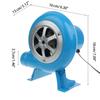 Universal 12V Cooking Blower 110V 220V BBQ Fan with Variable Speeds Control BBQ Charcoals Fires Starter