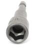 Uxcell Driver Bit Adapter Nut Setter Magnetic 10mm Hex Socket Shank 5pcs 6.5mm