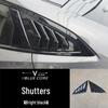 Changan UNIV Rear Triangle Window Trim Shark Gills Stickers