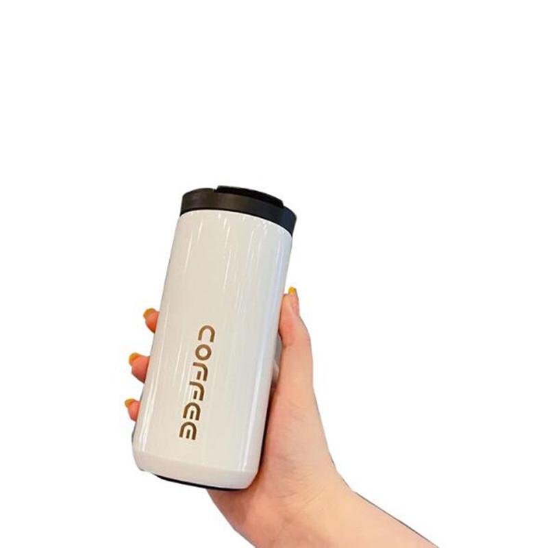 New 350/500ml Travel Coffee Mug Double Stainless steel Coffee Thermos Mug Portable Car Vacuum Flasks Thermo Cup Water Bottler