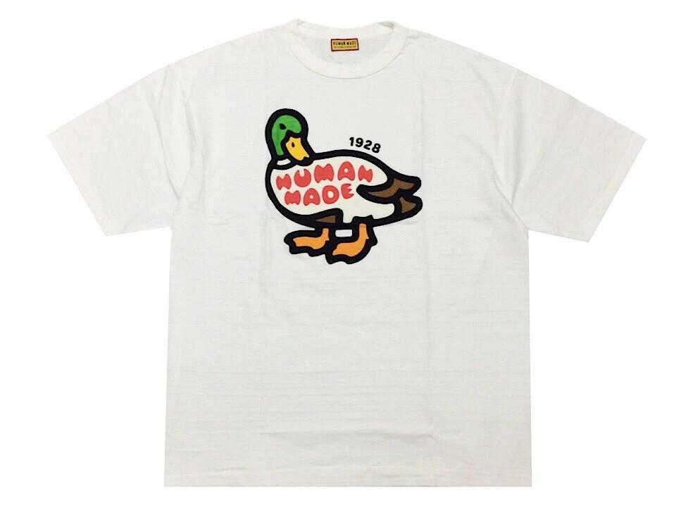 HUMAN MADE Stores Exclusive Animal Graphic T-Shirt 1928 Duck White XL