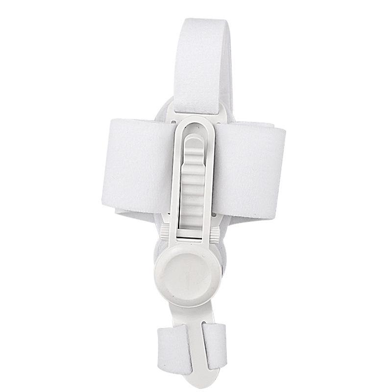 

Adjustable Orthosis for Hallux Valgus: Big Toe Corrector & Overlapping Toe Separator with Knob Buckle One Size білий