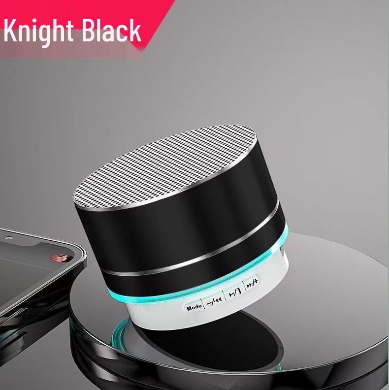 A10 Mini Metal Bluetooth Speaker with Subwoofer, USB, Wireless, and Card Support for Mobile, Computer, and Laptop.