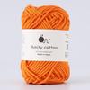 Amity Cotton Wool Extra 30g Made In Orange Yarn, Thick, (approx. 36m), 100% Cotton, Japan, 5-Ball Set,