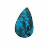 Blue Turquoise Pear Cabochon Stone | Natural Turquoise Gemstone for Jewelry Making