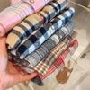 2024 Retro Autumn Korean Style Turn-Down Collar Shirt for Boys and Girls, Fashionable Children's Clothing