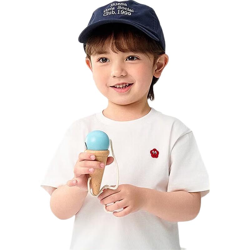 Balabala Kids' Unisex Quick-Dry Cotton Short Sleeve T-Shirt