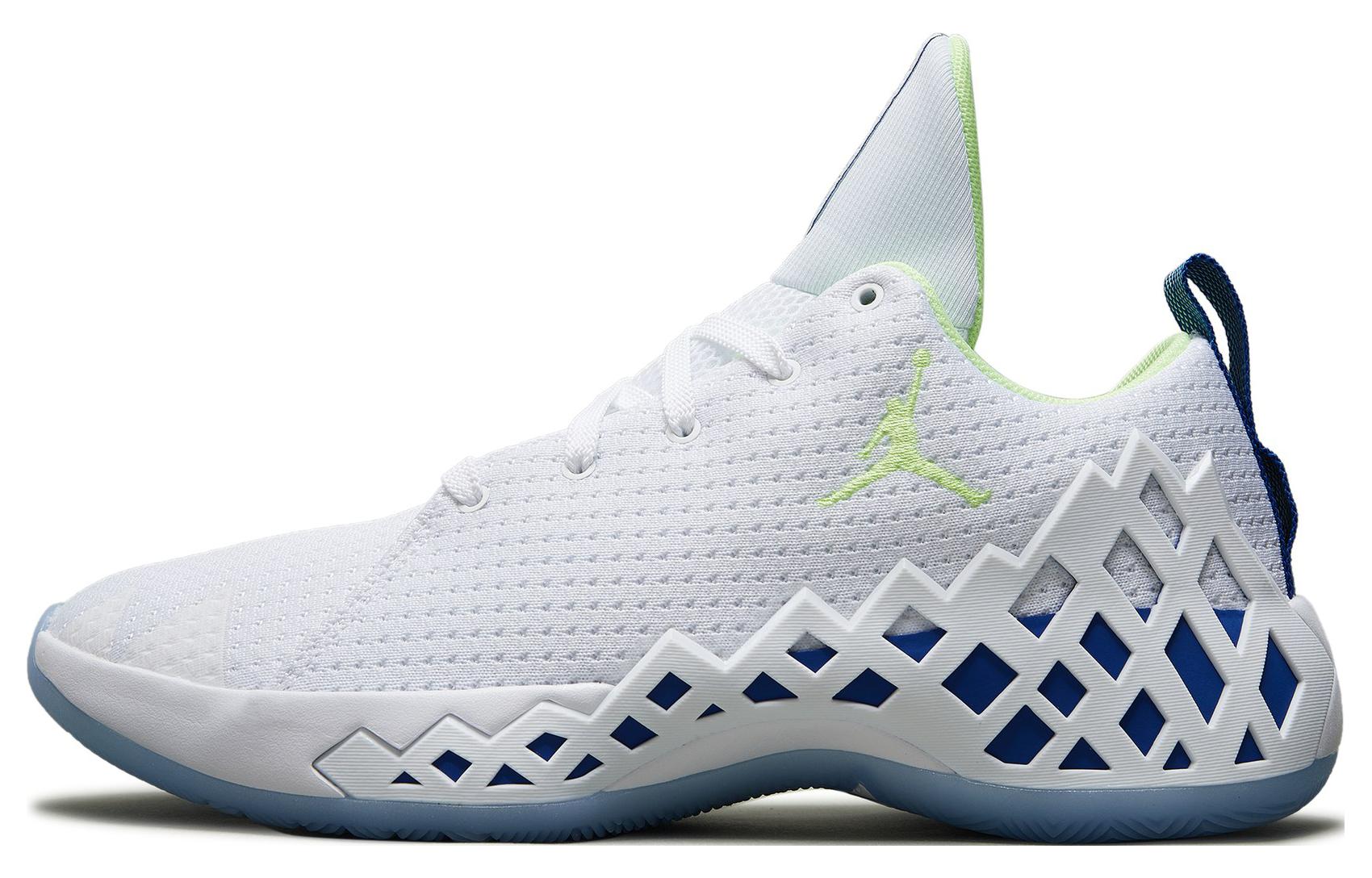 

JORDAN Jumpman Diamond Low White Blue Green Men s FB7169-131 42