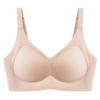 Big-size Seamless Bra for Women Without Steel Hooks Women's Cup-shaped Underwear That Gathers Breasts and Prevents Sagging