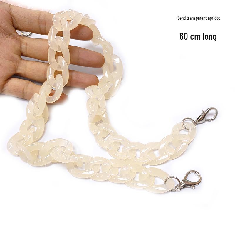 Acrylic Resin Chain Strap for Vintage Shoulder Handbags
