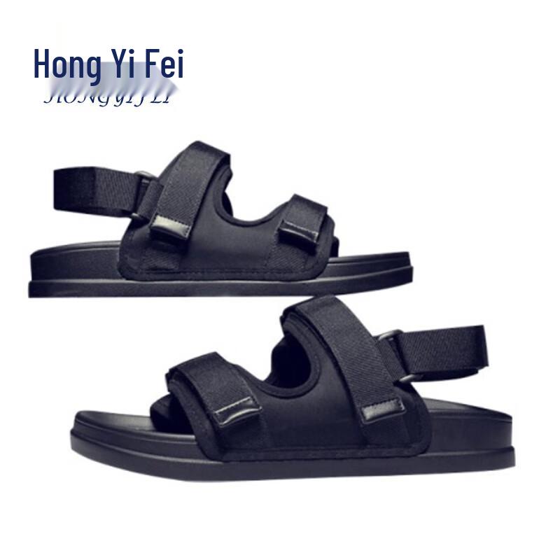Hongyi Fei Men s Summer Casual Two-Way Beach Sandals 41