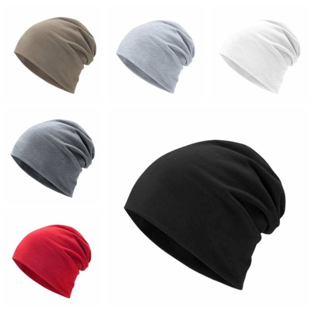 Elastic Winter Sport Cap Stacked Outdoor Warm Hat Sport Bonnet Winter Cycling Running Hats  Unisex