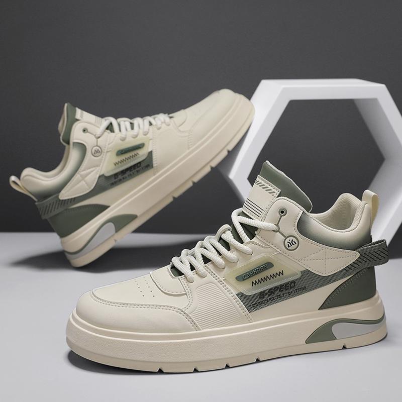Ny mote Høst Og Vinter Høytopp for menn Martin Boots Studenter Mann Gutter Trending Soft Sole Arbeidssko Arbeidsbeskyttelse Martin Sneakers