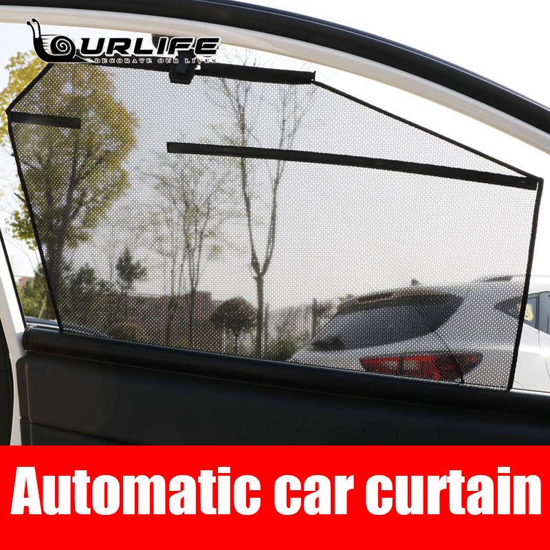 New Car Side Window Sunshade Windshield Sunshade Cover Shield Curtain Auto Sun Shade Block Anti-UV for SUV Car Accessories