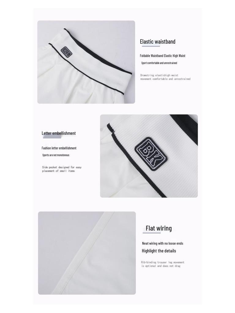 Women's High-Waist Quick-Dry Slimming Yoga Shorts - Loose Fit, Anti-Exposure, Faux Layer Fitness Pants