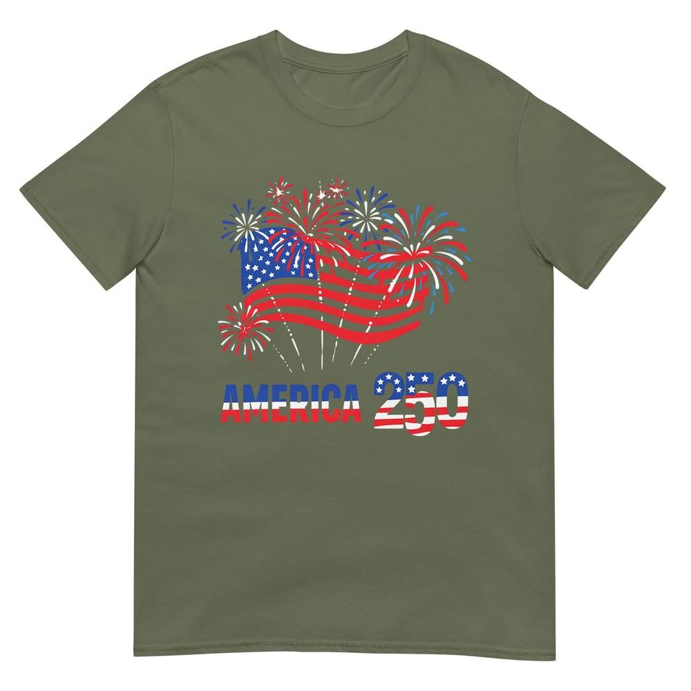 250 Years America Anniversary 250th Independence Day Freedom Tshirt