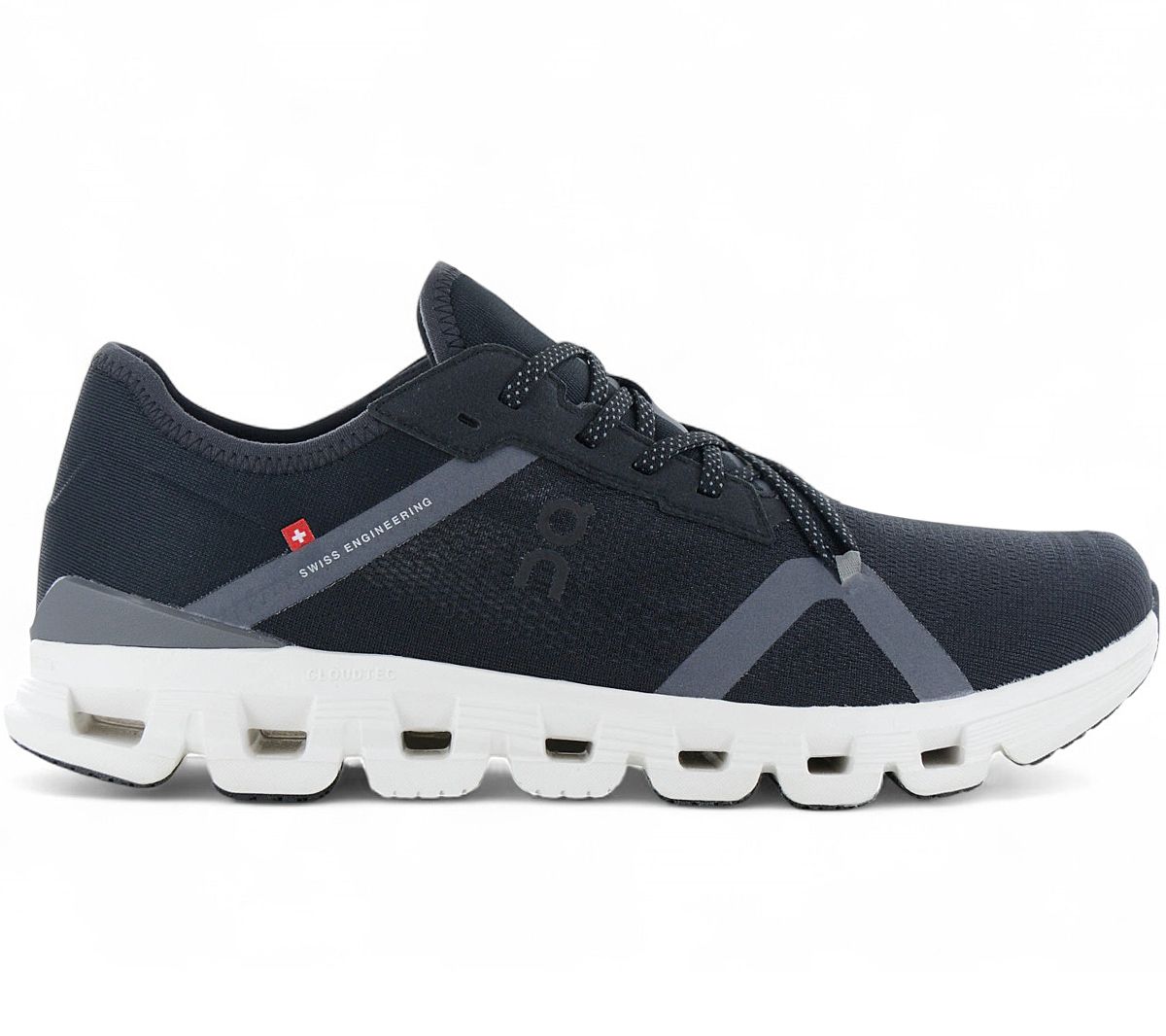 

On Running Cloud X 4 AD - Мужские кроссовки обувь Черный-Асфальт 3MF10260397 5 6 ОРИГИНАЛ EU 42 US 8.5 чёрный