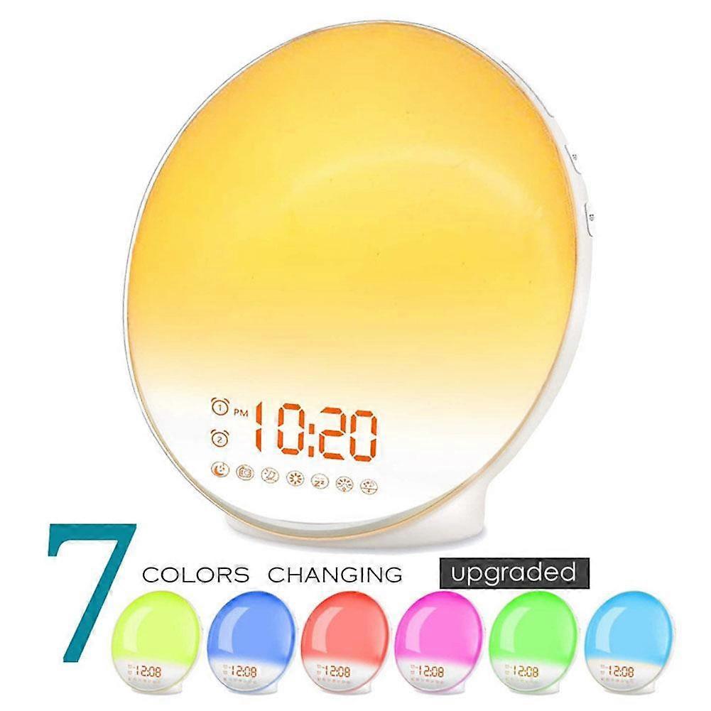 Luce sveglia con simulazione dell'alba