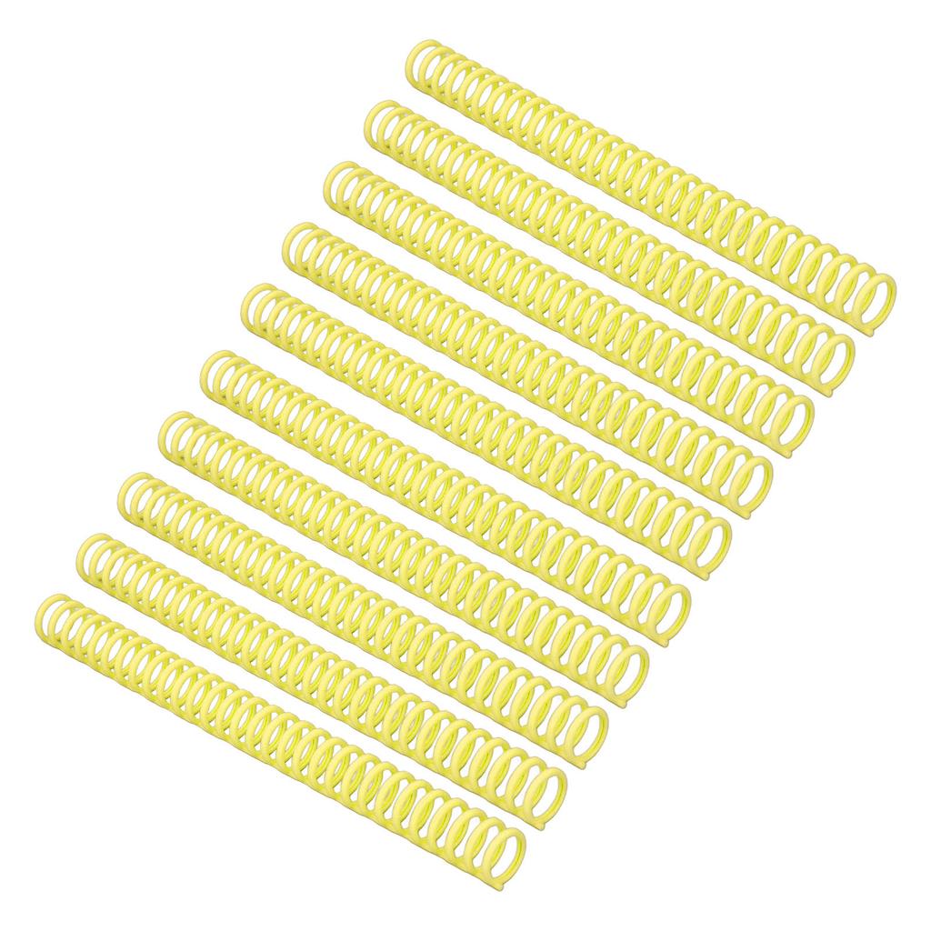 10 Stück Kammbinde-Rücken 150 Seiten 30 Ringe Plastikbinder-Kämme Leicht zu öffnen und zu schließen zum Hinzufügen 19mm für