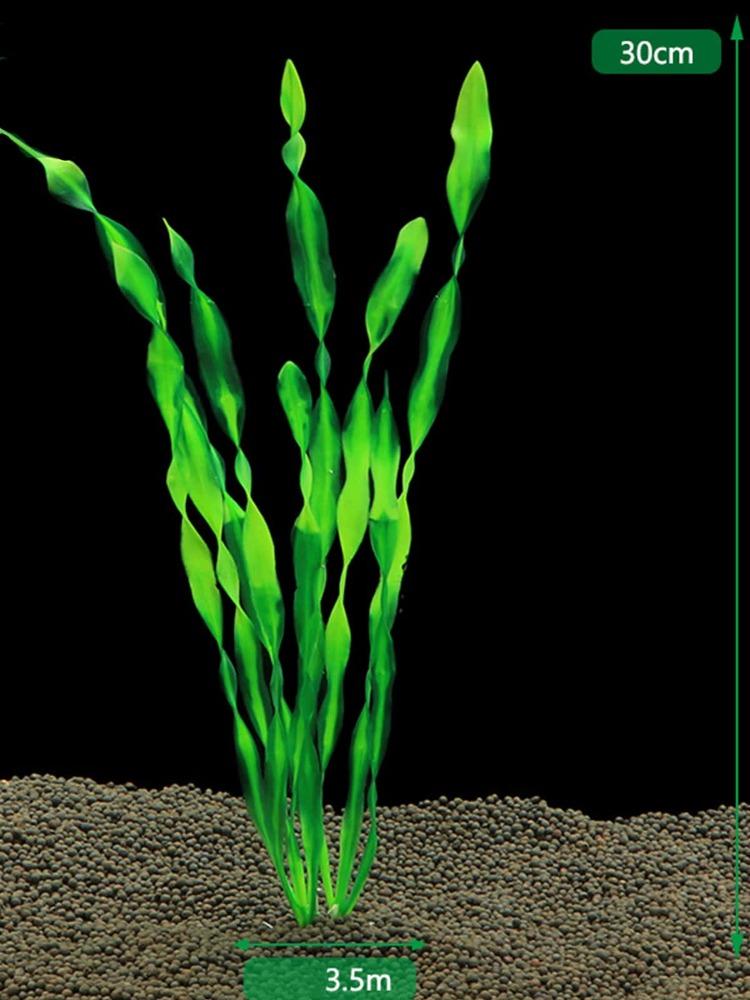 5 Pcs Artificial Seaweed for Aquarium Plastic Plant Decorations Multicolor Artificial Fish Tank Ornament Grass