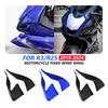 R3 R25 Aerodynamic Front Spoiler For YAMAHA YZF-R3 YZFR3 2019-2025 YZF-R25 YZFR25 Motorcycle Downforce Winglet Racing Side Wing