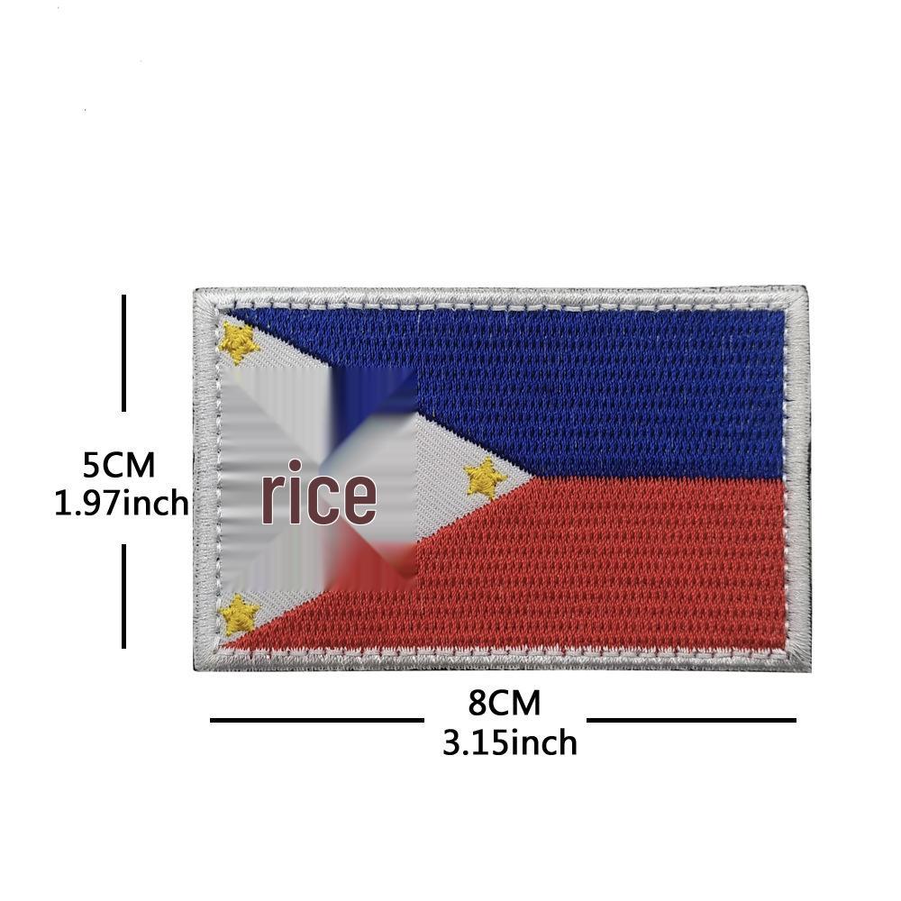 Philippine Punisher Tactical Embroidered Velcro Armband Patch