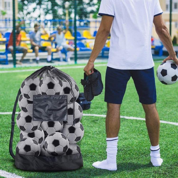 Mesh Fabric Net Bag Basketball Mesh Net Bag Football Mesh Bag Sports Ball Bags Sport Ball Carry Bag Team Balls Net Bags