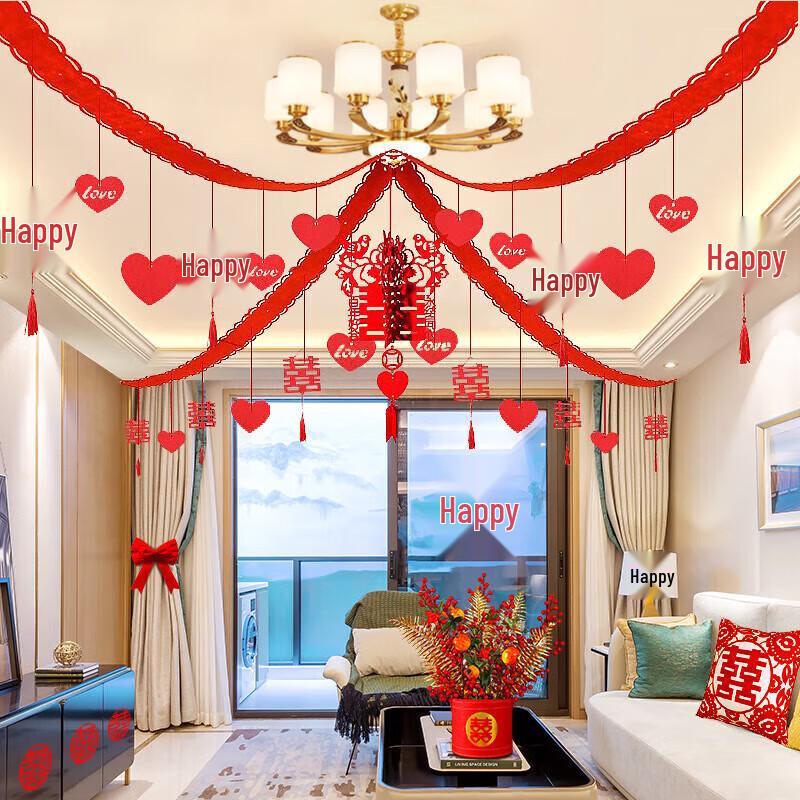 Shicai Wedding Room Ceiling Decoration Set
