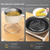 Multi-functional Stainless Steel Steamer Rack for Rice Cookers - Household Kitchen Support Basket