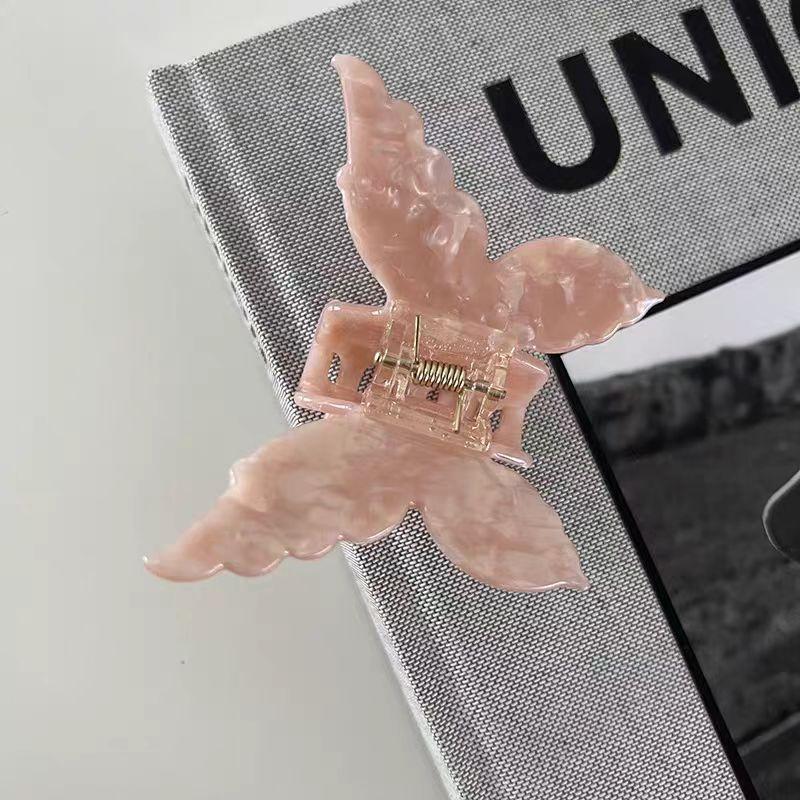 France Sweet New Solid Bow Hairpin Women Fashion Brief Contrast Color Grasping Clip Female Elegant Korean Cute Colour Hair Decorations Girl