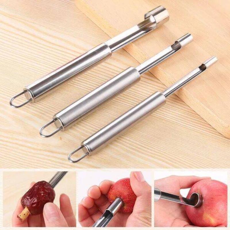 4/6 Pcs Fruit Core Remover Cutter Kitchen Gadgets Stainles Steel Home Vegetable Tool Red Dates Corers Fruit Core Remove Tool