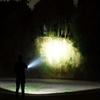 3000LM Hohe Leistung Superhelle LED Wiederaufladbare Taschenlampe COB Flutlicht Typ-c Aufladung Leistungsstarke Laterne Tragbare LED Lampe Eingebaute Batterie