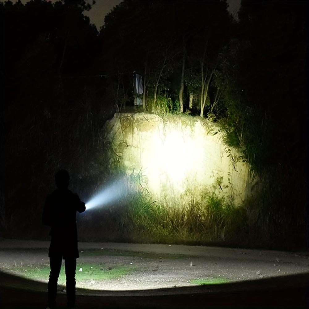 3000LM Hohe Leistung Superhelle LED Wiederaufladbare Taschenlampe COB Flutlicht Typ-c Aufladung Leistungsstarke Laterne Tragbare LED Lampe Eingebaute Batterie